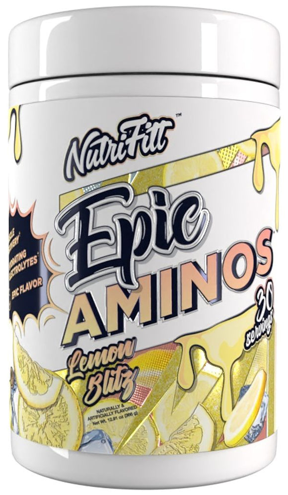 NutriFitt Epic Aminos|BCAA|Mass For Life|