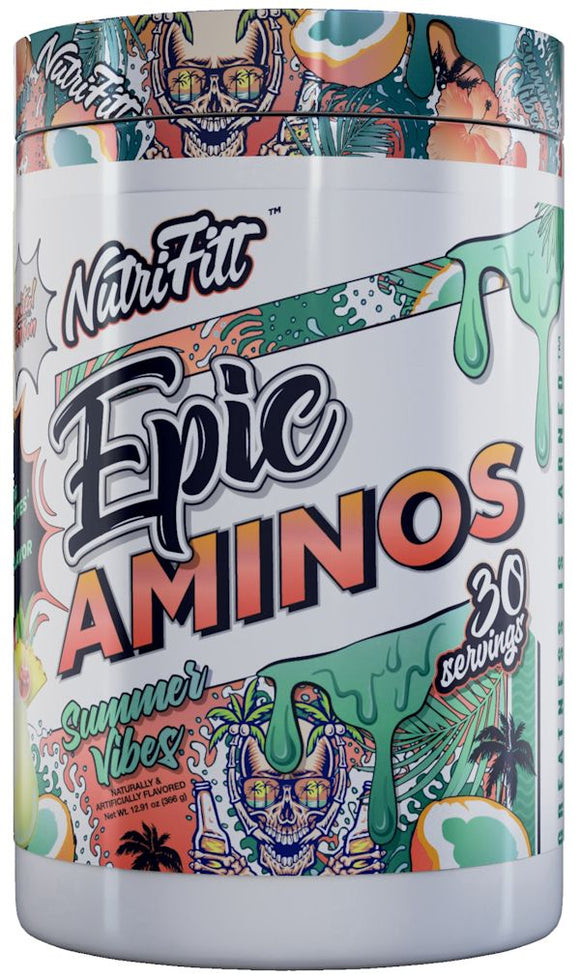 NutriFitt Epic Aminos|BCAA|Mass For Life|
