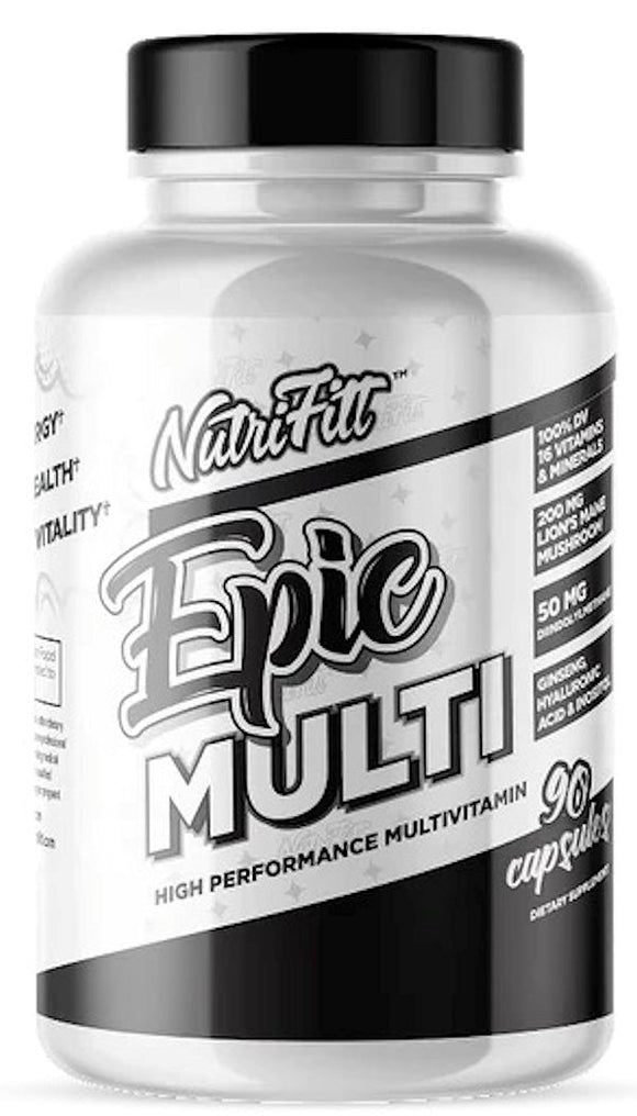 NutriFitt Epic Multi High-Performance Multivitamin|Multi Vitamin|Mass For Life|