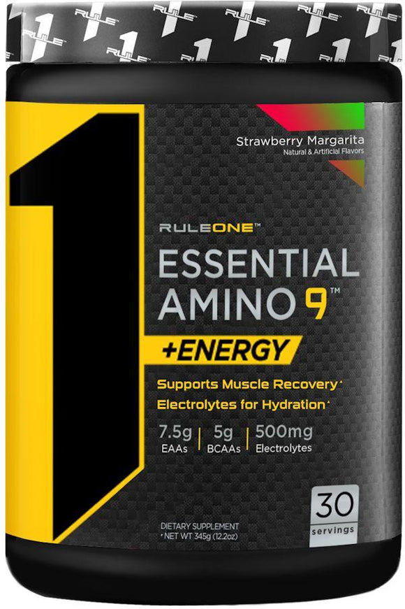 Rule One Essential Amino 9 +Energy 30 servings|BCAA|Mass For Life|