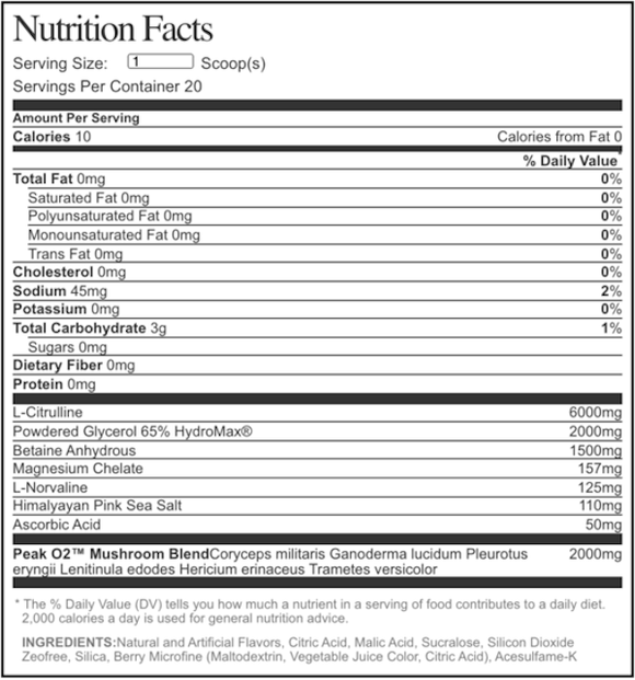 O15 Nutrition Expansion|Pre-Workout|Mass For Life|