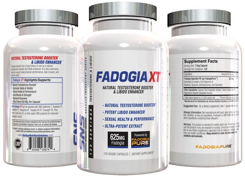 Serious Nutrition Solution Fadogia XT SNS Testosterone Booster