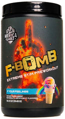 Merica Labz F-Bomb High Stim|Pre Workout|Mass For Life|