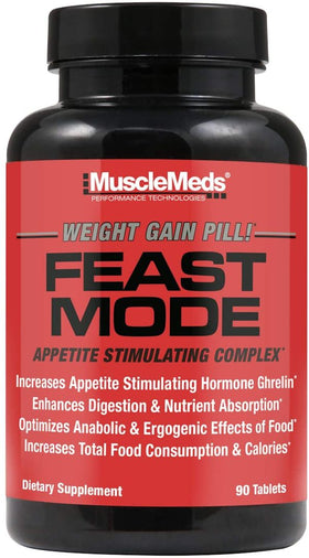 MuscleMeds Feast Mode 90 Capsules|Muscle Growth|Mass For Life|