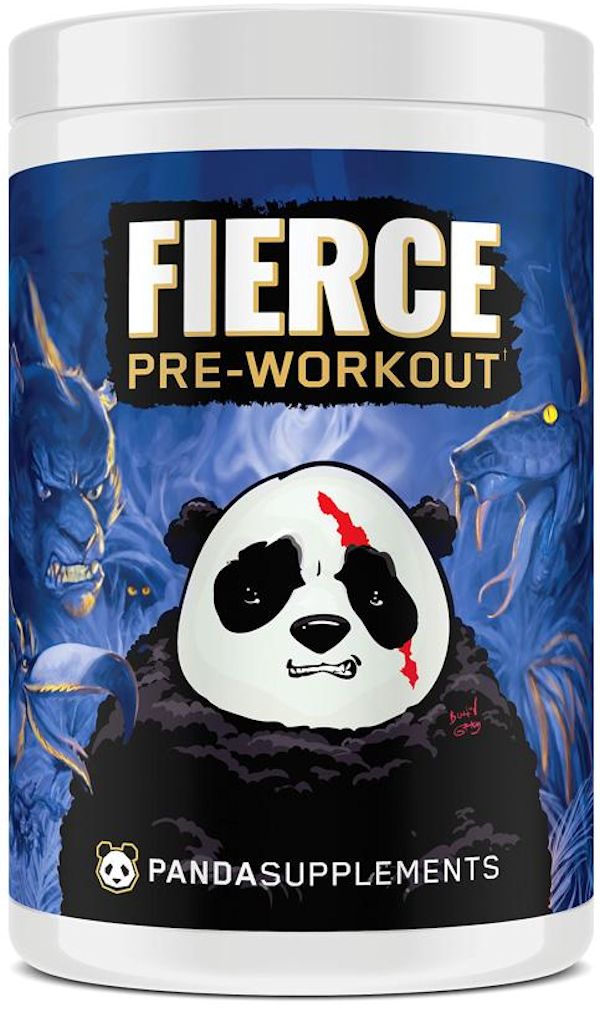 Panda Supps Fierce Pre-Workout muscle pumps