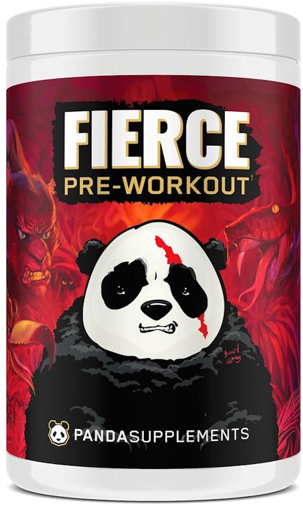 Panda Supps Fierce Pre-Workout pumps