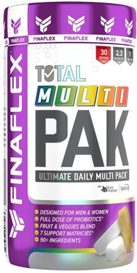 FinaFlex Total Multi Pak 30 days|Multi Vitamin|Mass For Life|