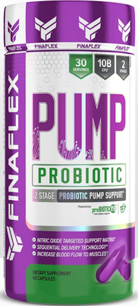 FinaFlex Pump Probiotic 60 capsules|Muscle Pumps|Mass For Life|