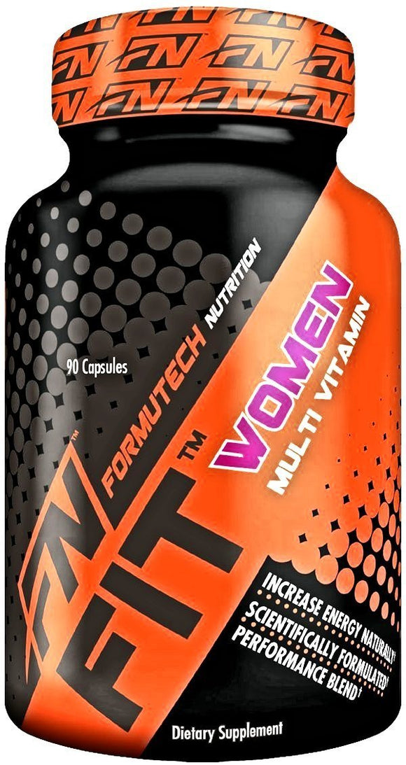 Formutech Nutrition FIT Women 90 Veggie Caps|Multi Vitamin|Mass For Life|