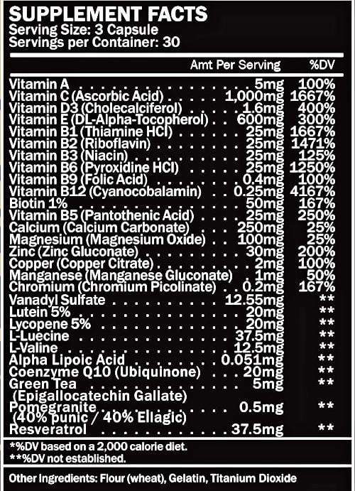 Formutech Nutrition Multi Vitamin Formutech Nutrition FIT Women 90 Veggie Caps