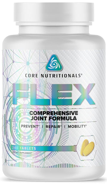 Core Nutritionals FLEX Joint Formula 240 Tablets|Joint Support|Mass For Life|