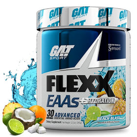 GAT Sport FLEXX EAAs+ Hydration|BCAA|Mass For Life|