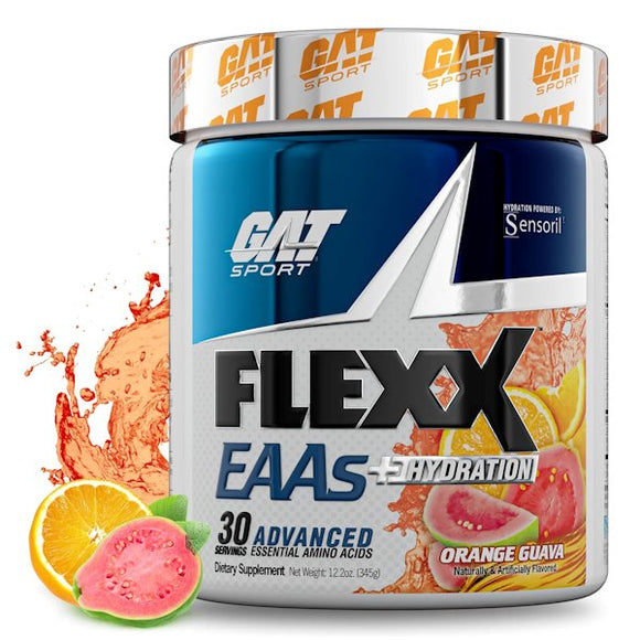 GAT Sport FLEXX EAAs+ Hydration|BCAA|Mass For Life|