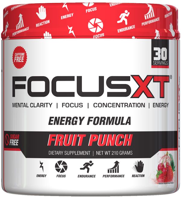 Serious Nutrition Solutions Focus XT Caffeine Free Fruit Punch