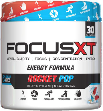 SNS Serious Nutrition Solutions Focus XT 30 servings|Pre Workout|Mass For Life|