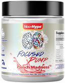 Noo-Hype Focused Pump Pre-Workout|Muscle Pumps|Mass For Life|