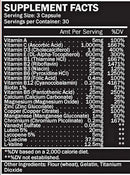 Formutech Nutrition FIT Men 90 Veggie Caps|Multi Vitamin|Mass For Life|