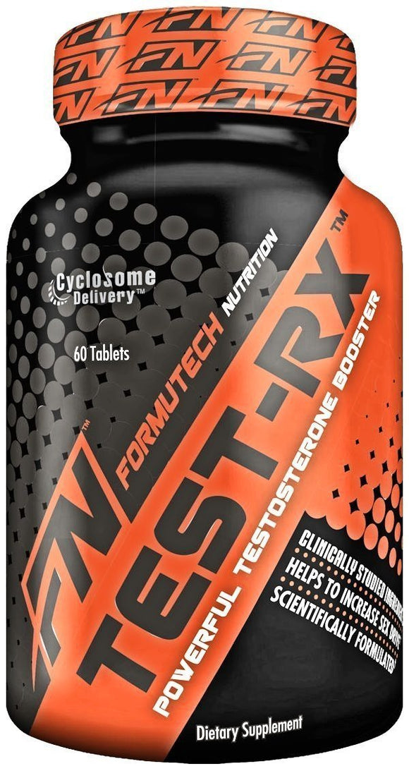 Formutech Nutrition Test-Rx 60 ct|Test Booster|Mass For Life|