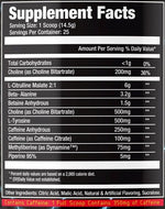 Frankenstein Energy Frankenstein Pre-Workout fact
