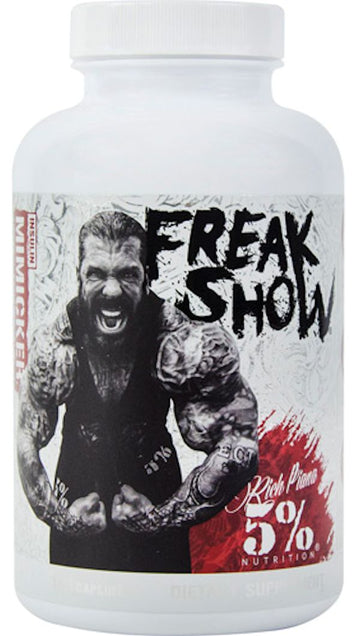 5% Nutrition Freak Show Insulin Mimicker 180 Capsules|Gymnema Sylvestre|Mass For Life|