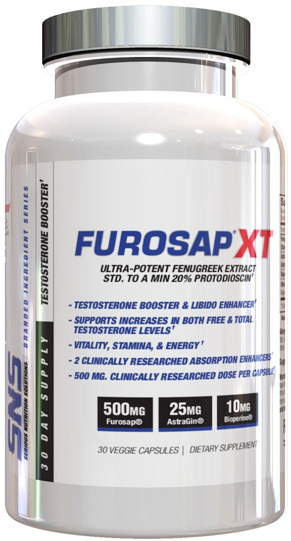 SNS Serious Nutrition Solutions Furosap XT|Test Booster|Mass For Life|