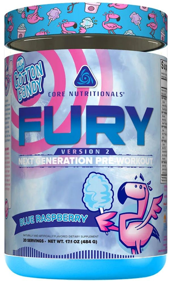Core Nutritionals Fury V2 Pre-Workout|Creatine|Mass For Life|