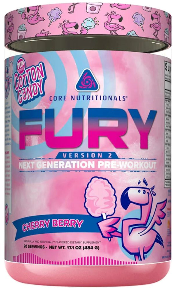 Core Nutritionals Fury V2 Pre-Workout|Creatine|Mass For Life|