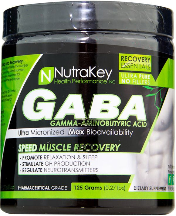 Nutrakey GABA 42 servings|GABA|Mass For Life|