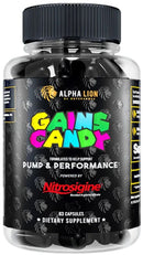 Alpha Lion Gains Candy Nitrosigine Pump & Performance|Muscle Pumps|Mass For Life|