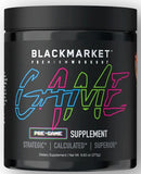 BlackMarket Labs Game|Pre-Workout|Mass For Life|
