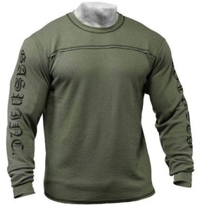 GASP Men's Thermal Longsleeves Wash Green|Men Clothing|Mass For Life|