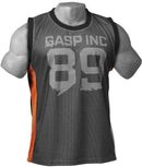 GASP NO1 MESH TANK Black|Discontinue|Mass For Life|