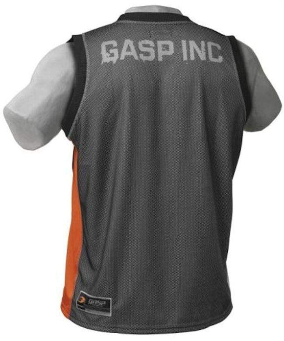 GASP NO1 MESH TANK Black|Discontinue|Mass For Life|