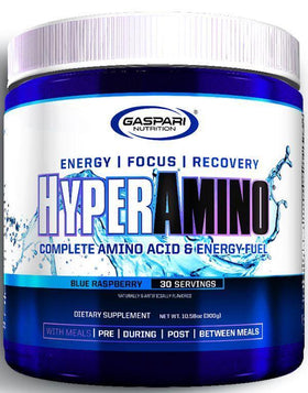 Gaspari Nutrition HyperAmino Athletic Performance 30 serving|BCAA|Mass For Life|