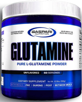 Gaspari Nutrition Glutamine 300gms 60 servings|Glutamine|Mass For Life|
