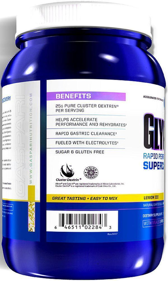 Gaspari Nutrition GlycoFuse 60 servings|Pre-Workout|Mass For Life|