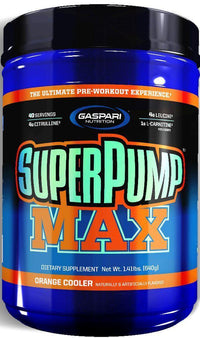 Gaspari Nutrition Muscle Pumps Orange Cooler Gaspari SuperPump MAX 40 servings