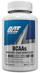 GAT Sport BCAAs 180 Veg Caps|BCAA|Mass For Life|