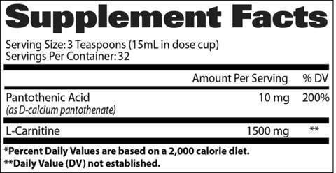 GAT Sport L-Carnitine Liquid 16 oz|Carnitine|Mass For Life|