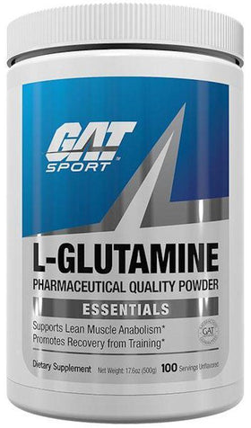 GAT Sport L-Glutamine 100 servings|Glutamine|Mass For Life|