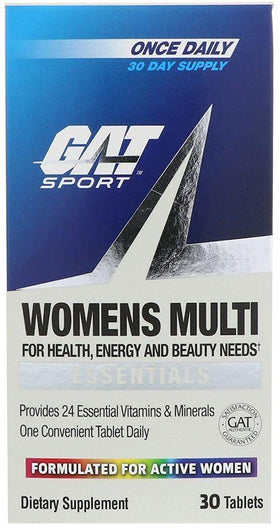 GAT Sport Women's Multi Vitamin 30 Tabs|Multi Vitamin|Mass For Life|