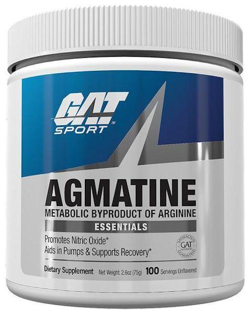 GAT Sport Agmatine 100 servings|Muscle Pumps|Mass For Life|