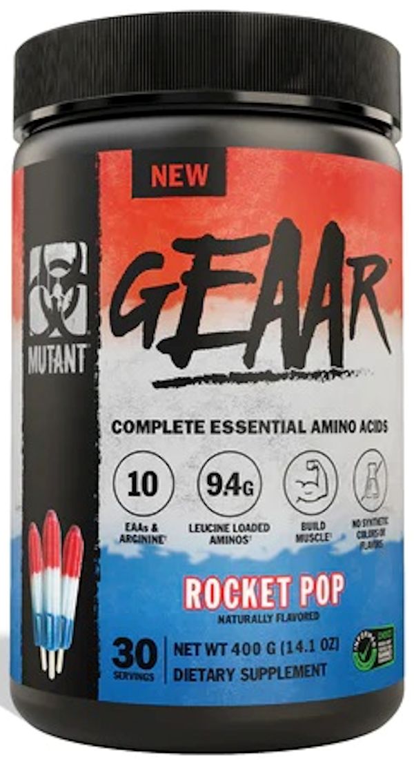 Mutant Nutrition Geaar rocket pop 30 servings