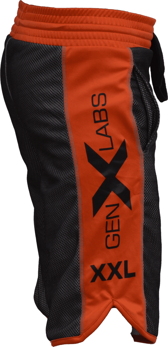 GenXLabs Gym Jersey Mesh Short XXL Fitness Wear|Men Clothing|Mass For Life|