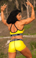 GenXlabs Sports Short with FREE Zipped Front Sports Bra CLEARANCE