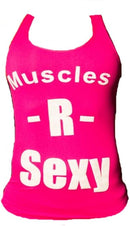 GenXlabs Muscles-R-Sexy Stretch Tank Top|Women's Clothing|Mass For Life|
