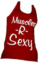 GenXLabs Muscle-R-Sexy Women Cotton T-Back Tank|Women's Clothing|Mass For Life|