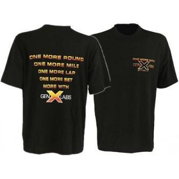 GenXLabs T-Shirt One More Set|Workout Clothing|Mass For Life|