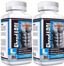 GenXLabs ShredABOL with Glutamine Double Pak|Diuretics|Mass For Life|