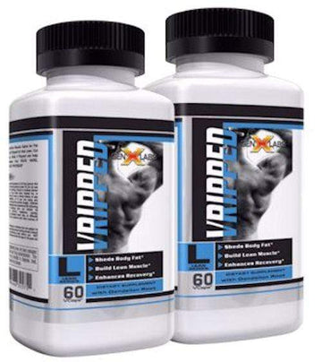 GenXLabs V-Ripped with BCAA Double Pak|Hardcore|Mass For Life|